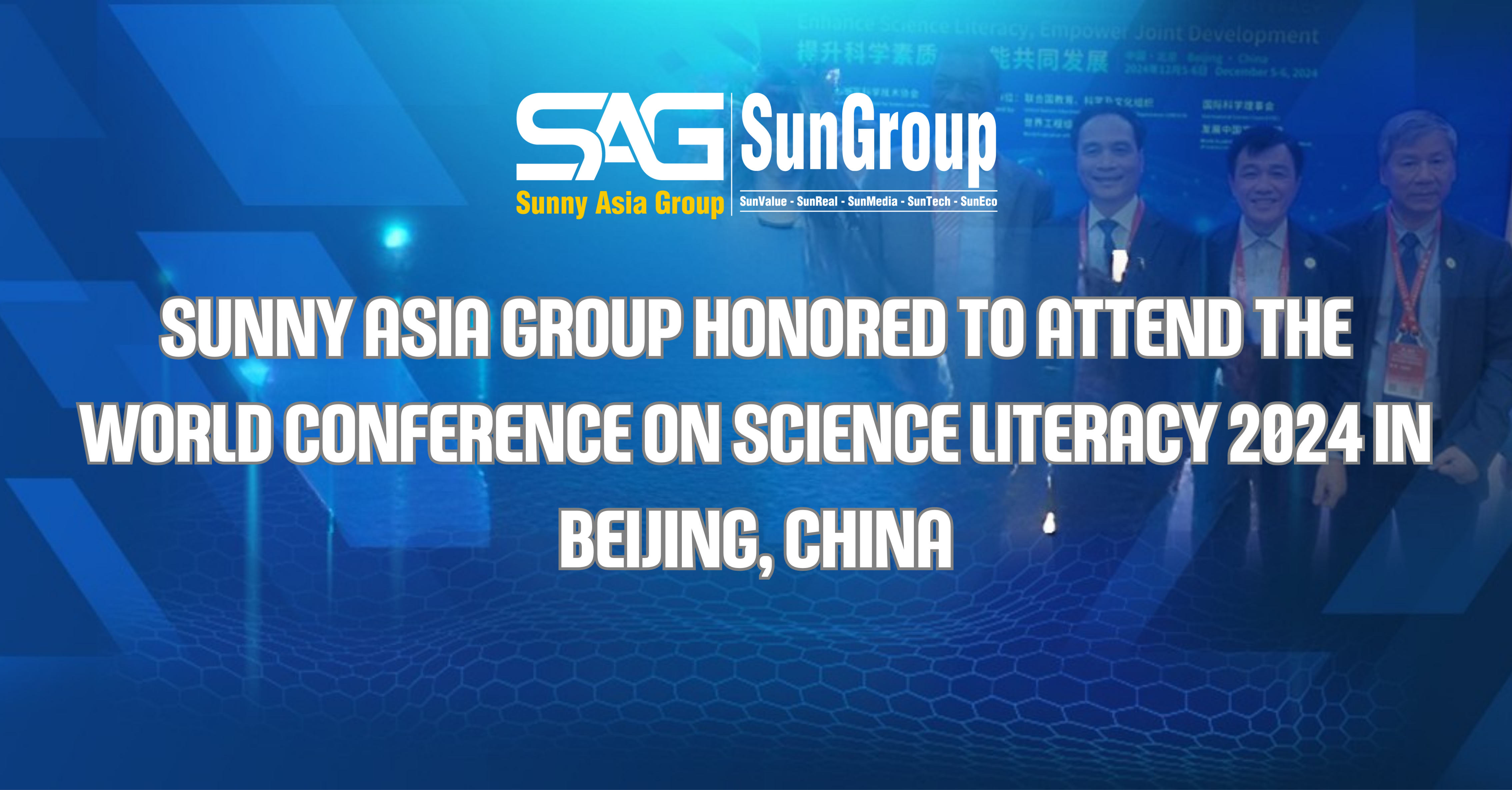 Sunny Asia Group Honored To Participate In The 2024 Global Science Literacy Enhancement Conference In Beijing China
